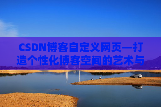 CSDN博客自定义网页—打造个性化博客空间的艺术与技巧